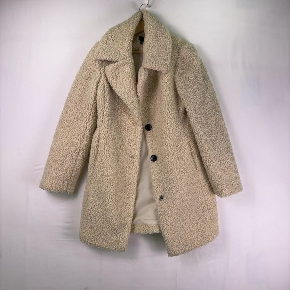 SAM. Off-White Teddy Jacket
